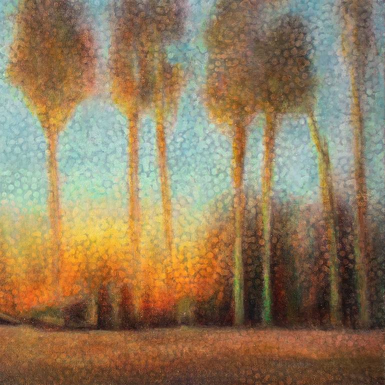 Original Impressionism Nature Painting by Karyna Quade