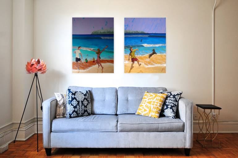 Original Expressionism Family Painting by Jose Martinez