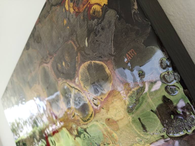 Original Modernism Abstract Painting by Jose Martinez