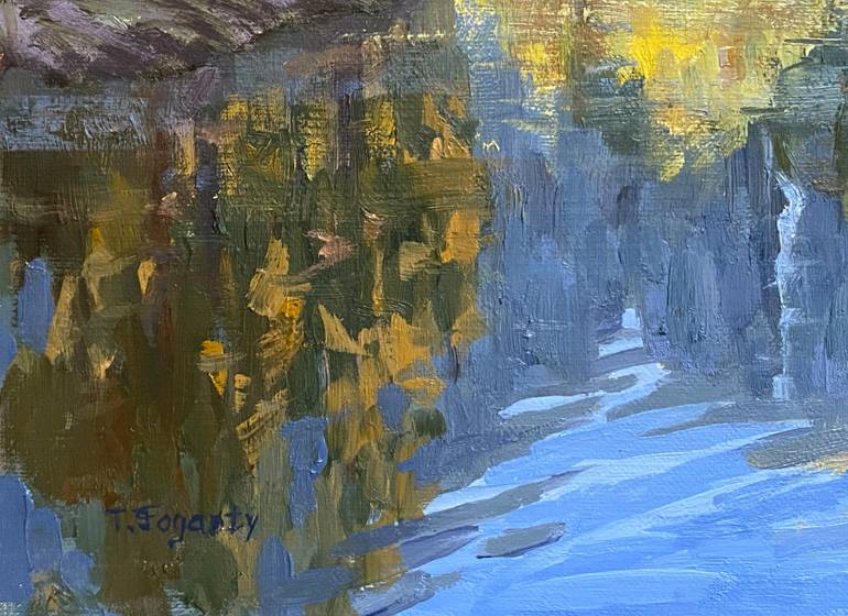 Original Contemporary Landscape Painting by Tatyana Fogarty