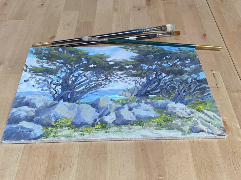 Original Contemporary Landscape Painting by Tatyana Fogarty