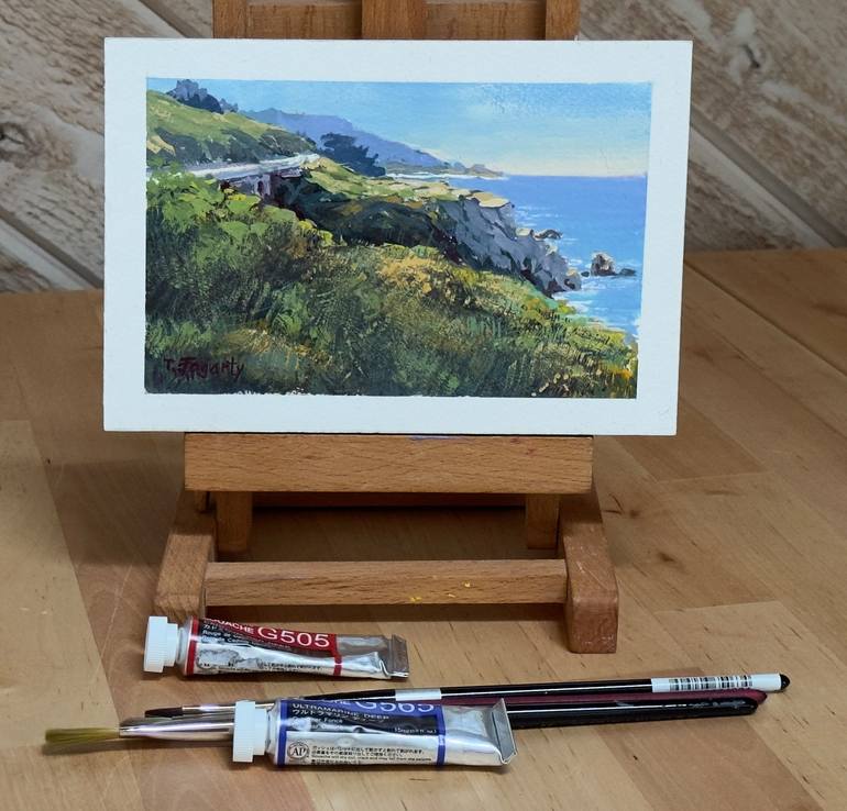 Original Contemporary Seascape Painting by Tatyana Fogarty