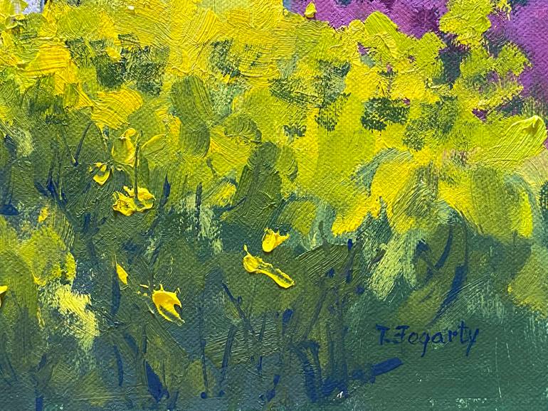 Original Contemporary Cities Painting by Tatyana Fogarty