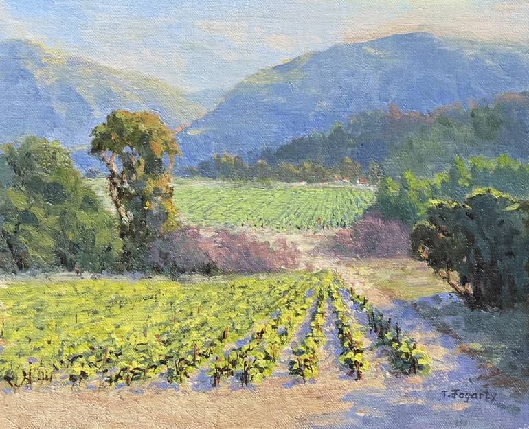 Print of Contemporary Landscape Paintings by Tatyana Fogarty