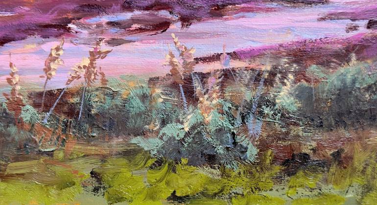 Original Impressionism Landscape Painting by Tatyana Fogarty