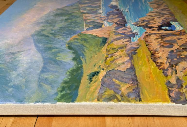 Original Contemporary Seascape Painting by Tatyana Fogarty