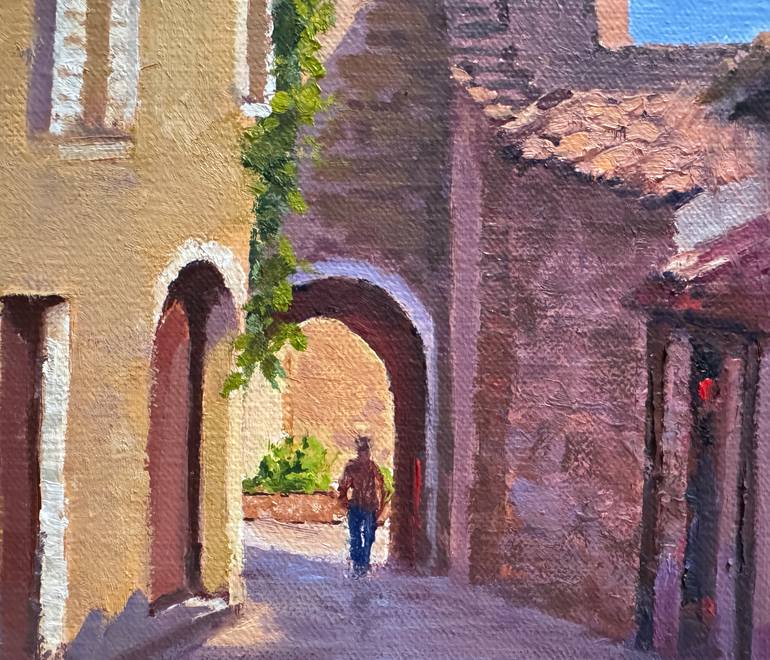 Original Contemporary Architecture Painting by Tatyana Fogarty