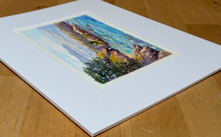 Original Contemporary Seascape Painting by Tatyana Fogarty