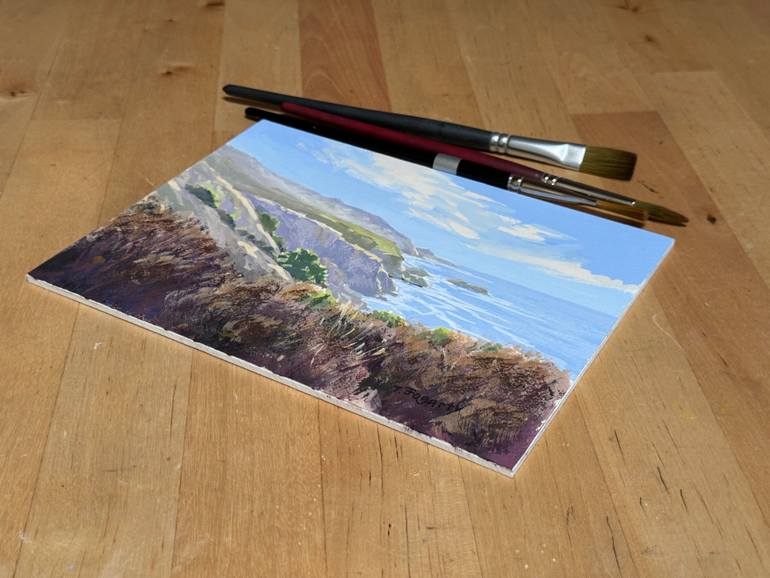 Original Contemporary Seascape Painting by Tatyana Fogarty