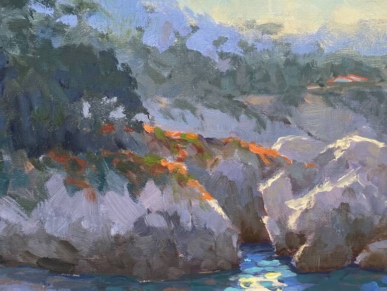 Original Impressionism Seascape Painting by Tatyana Fogarty