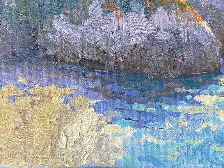 Original Impressionism Seascape Painting by Tatyana Fogarty