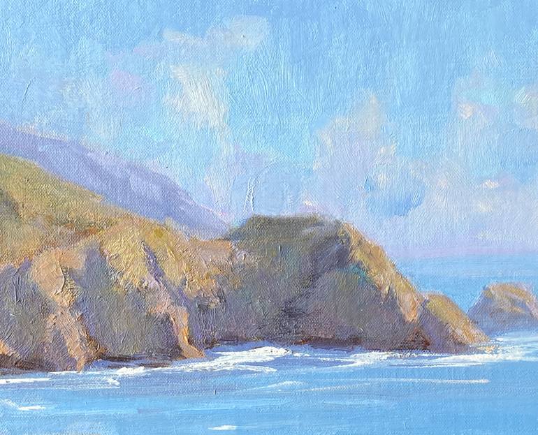 Original Impressionism Seascape Painting by Tatyana Fogarty