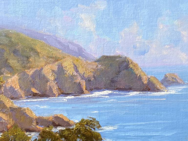 Original Impressionism Seascape Painting by Tatyana Fogarty