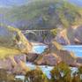 A few miles north of California coastal gems of Monterey and Carmel-by-the-sea on HWY1, you come across this inspiring view of iconic Bixby Bridge. 

Materials: oil painting on oil primed Claessens Belgian linen on archival Gatorfoam panel. Unframed, requires a frame to hang. 

Shipping internationally: Kindly note that customers may be responsible for import taxes and duties. Please check with your local customs and tax agencies.