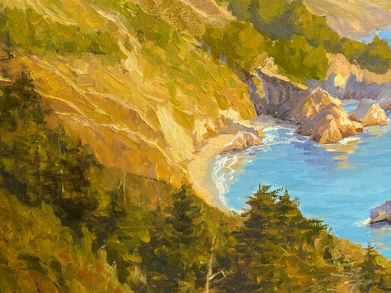 Original Fine Art Seascape Painting by Tatyana Fogarty