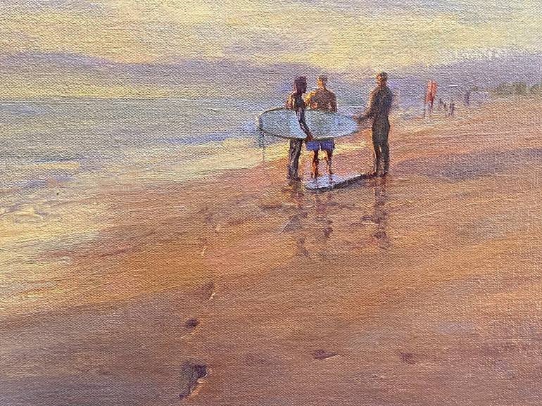 Original Fine Art Beach Painting by Tatyana Fogarty