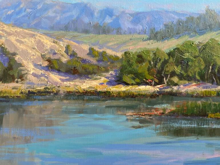 Original Fine Art Landscape Painting by Tatyana Fogarty