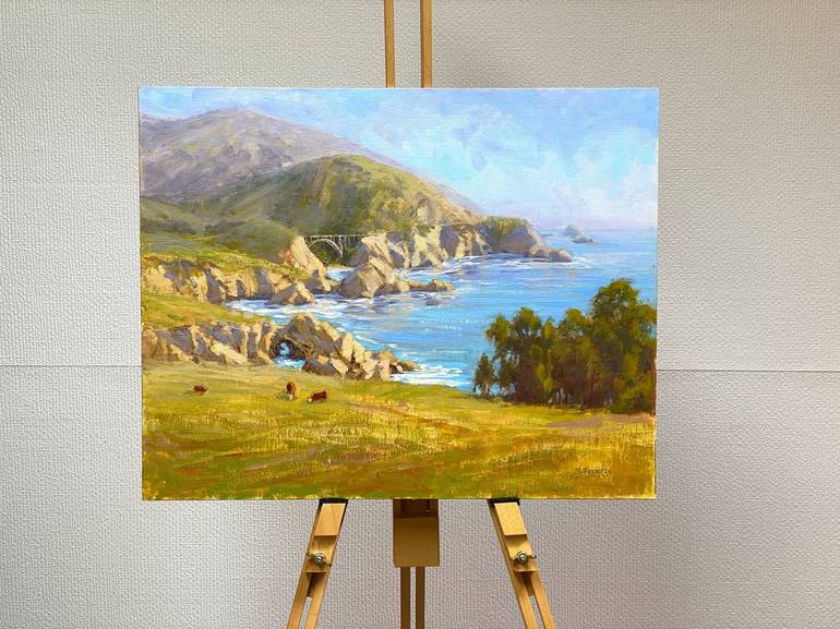 Original Fine Art Landscape Painting by Tatyana Fogarty