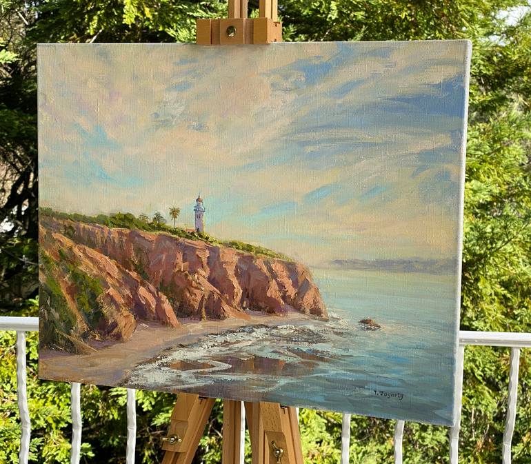 Original Fine Art Landscape Painting by Tatyana Fogarty