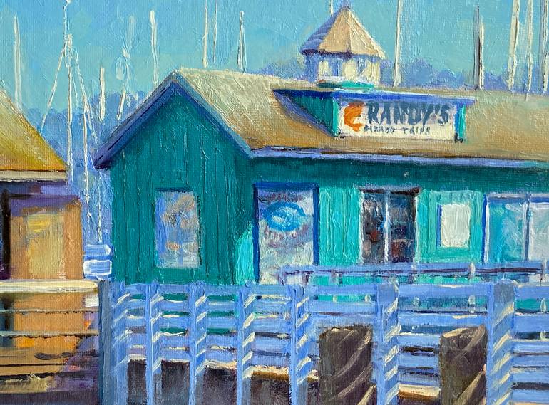 Original Impressionism Architecture Painting by Tatyana Fogarty