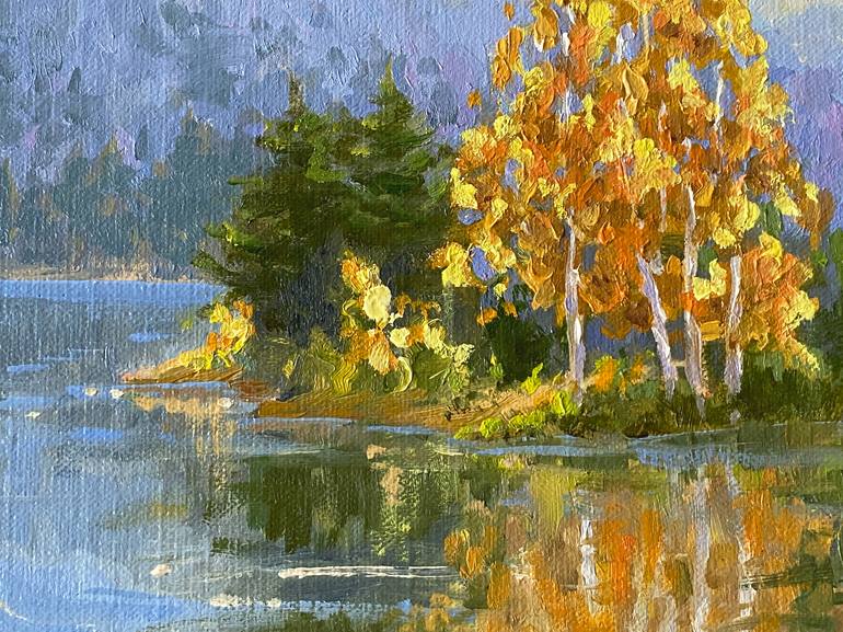 Original Fine Art Landscape Painting by Tatyana Fogarty