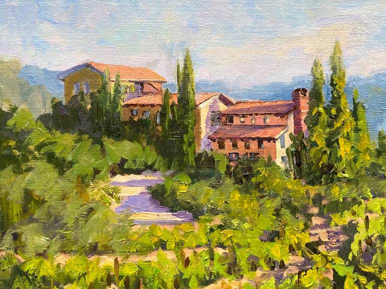 Original Fine Art Landscape Painting by Tatyana Fogarty