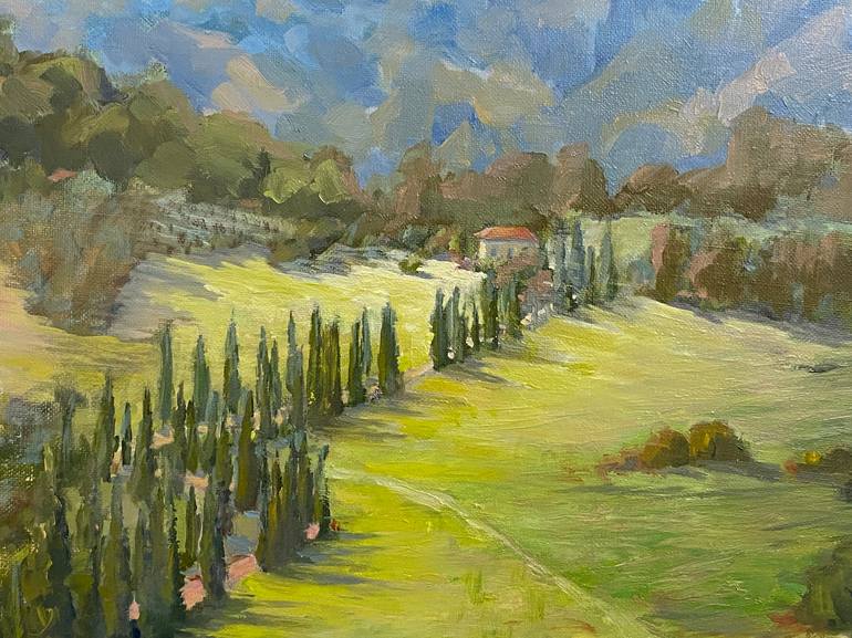 Original Fine Art Landscape Painting by Tatyana Fogarty