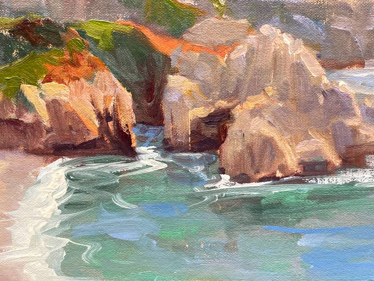 Original Impressionism Seascape Painting by Tatyana Fogarty