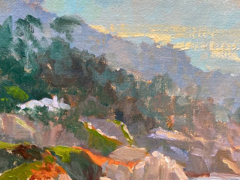 Original Impressionism Seascape Painting by Tatyana Fogarty