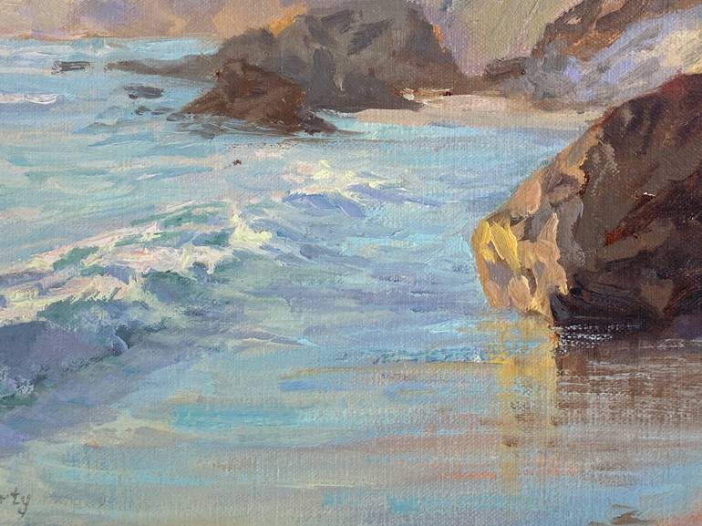 Original Fine Art Seascape Painting by Tatyana Fogarty