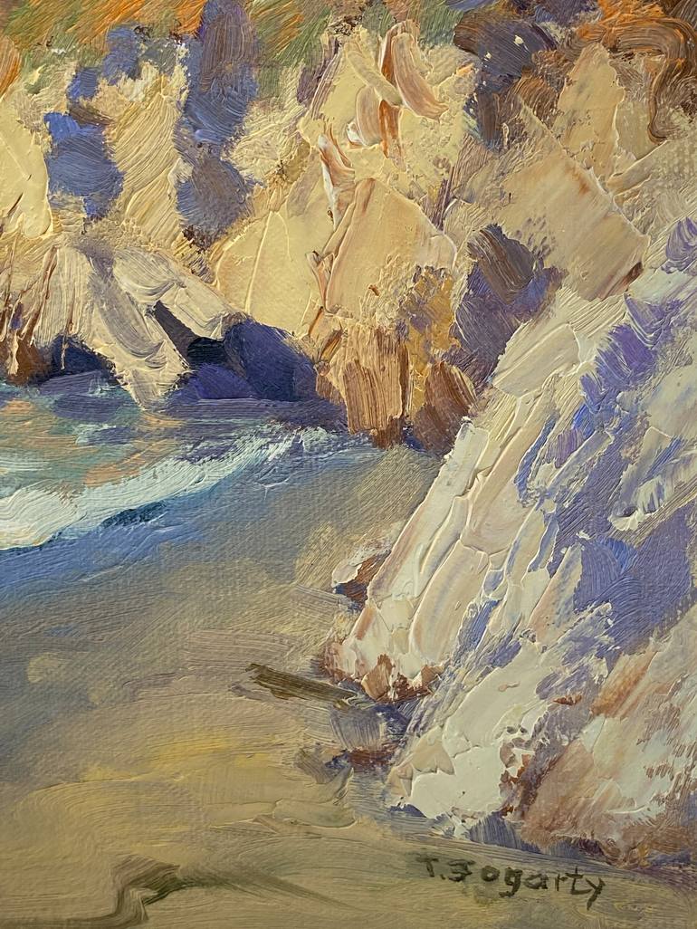 Original Fine Art Seascape Painting by Tatyana Fogarty