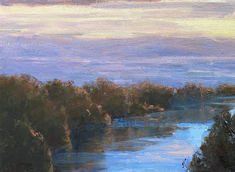 Original Fine Art Landscape Painting by Tatyana Fogarty