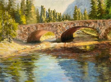 Original Fine Art Landscape Paintings by Tatyana Fogarty