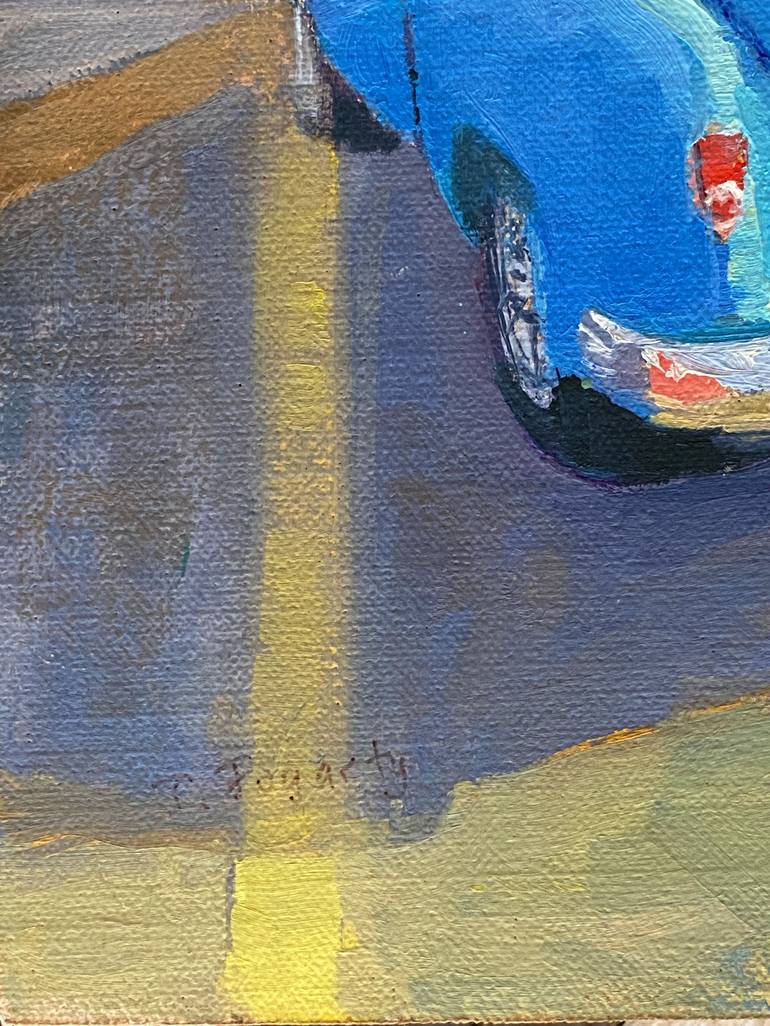 Original Car Painting by Tatyana Fogarty