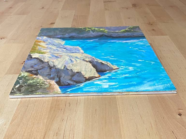Original Impressionism Seascape Painting by Tatyana Fogarty