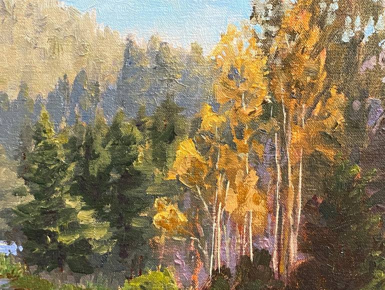 Original Fine Art Landscape Painting by Tatyana Fogarty