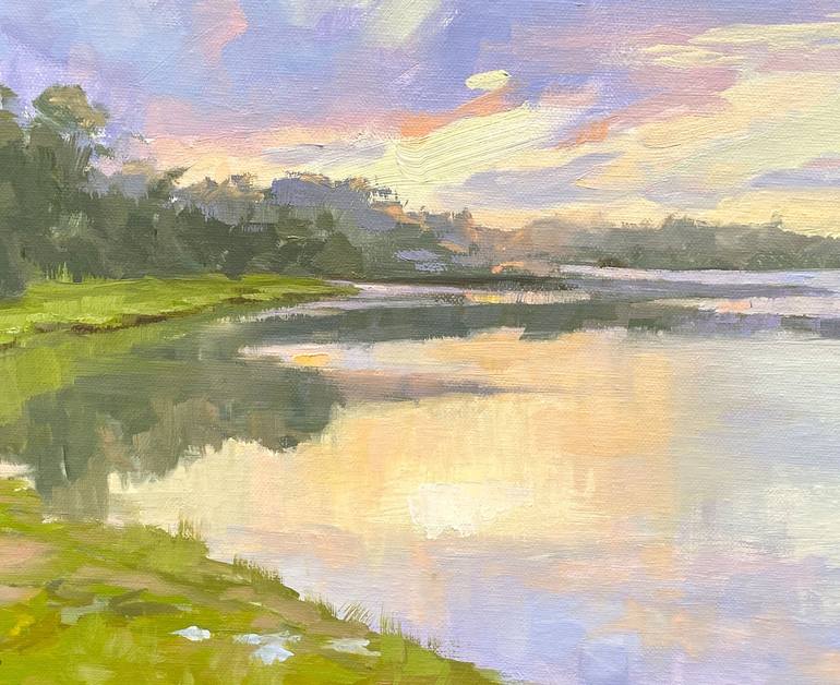 Original Fine Art Landscape Painting by Tatyana Fogarty