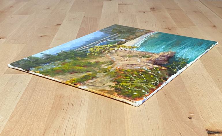 Original Impressionism Landscape Painting by Tatyana Fogarty