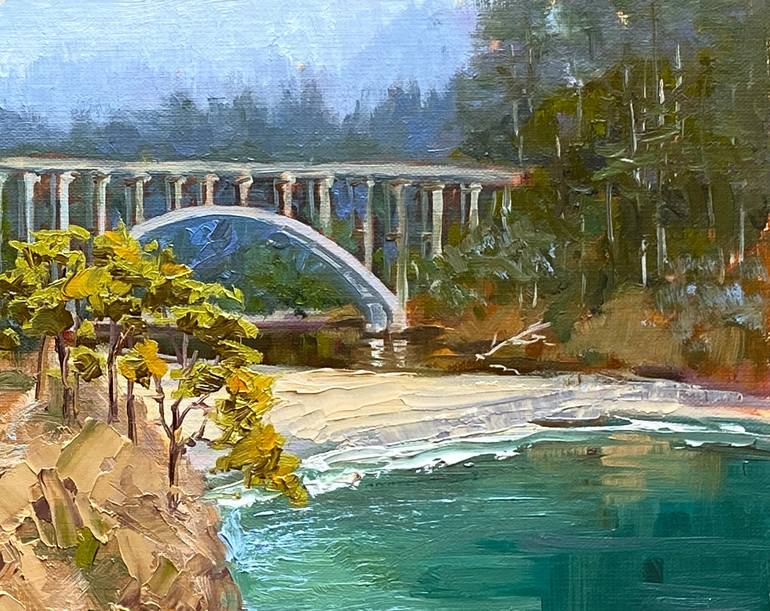 Original Impressionism Landscape Painting by Tatyana Fogarty