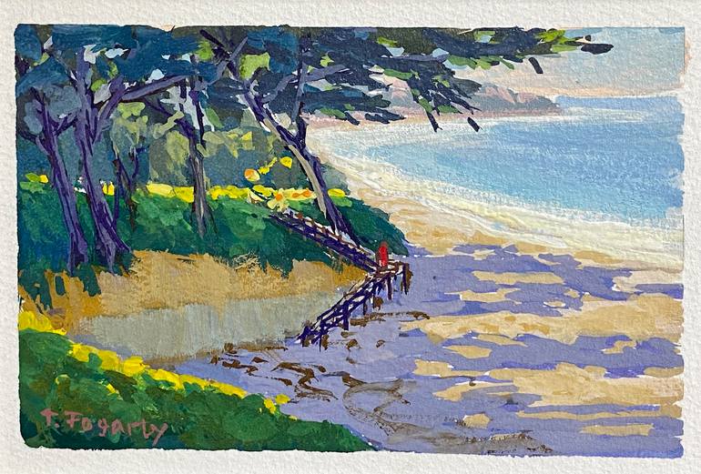 Original Impressionism Landscape Painting by Tatyana Fogarty