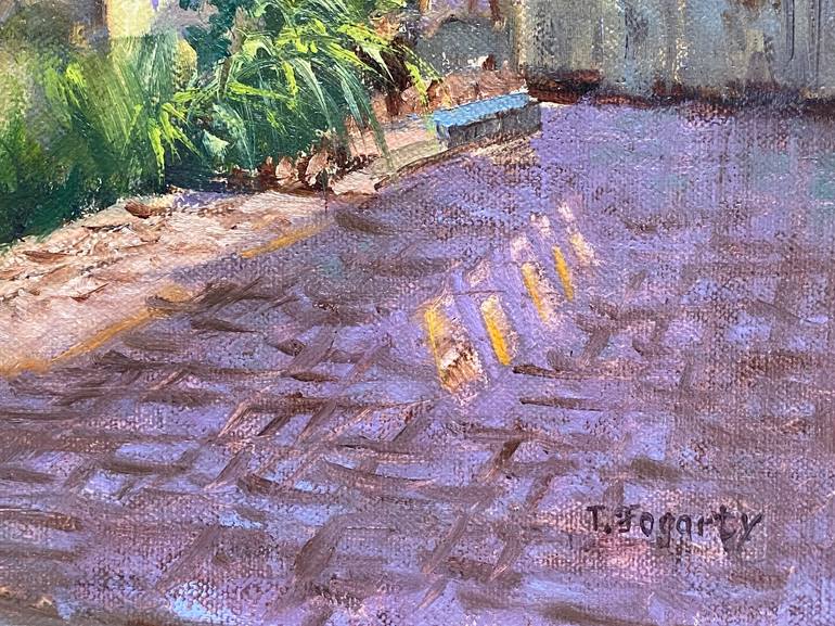 Original Impressionism Cities Painting by Tatyana Fogarty