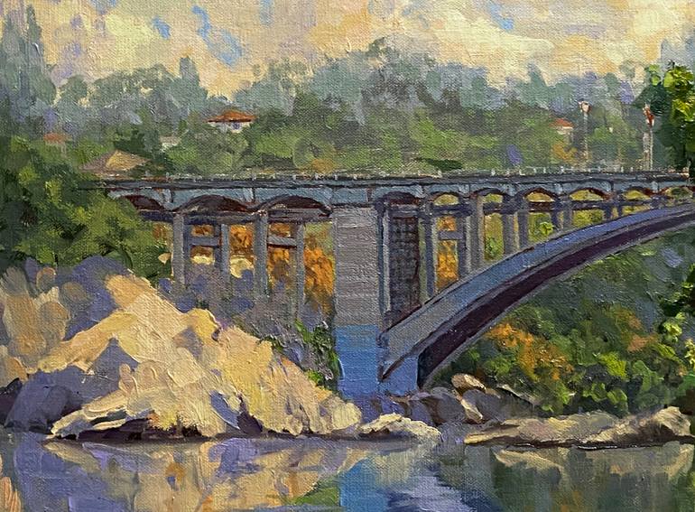 Original Fine Art Landscape Painting by Tatyana Fogarty