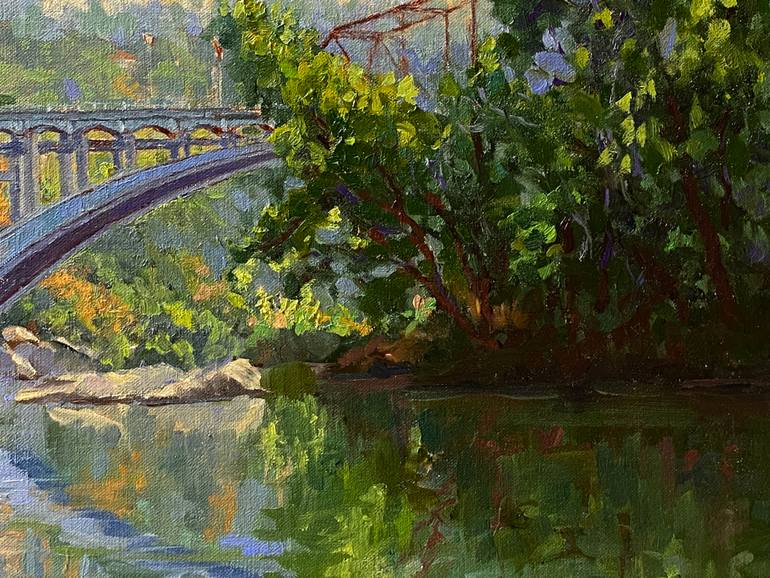 Original Fine Art Landscape Painting by Tatyana Fogarty