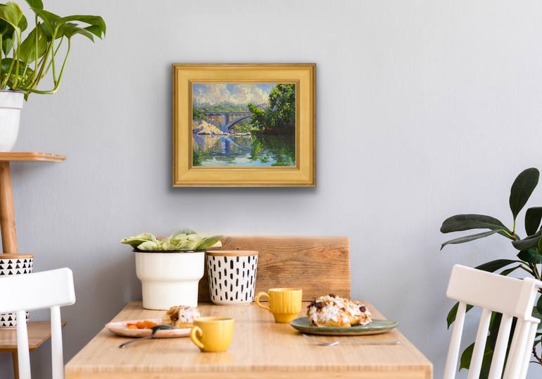 Original Fine Art Landscape Painting by Tatyana Fogarty