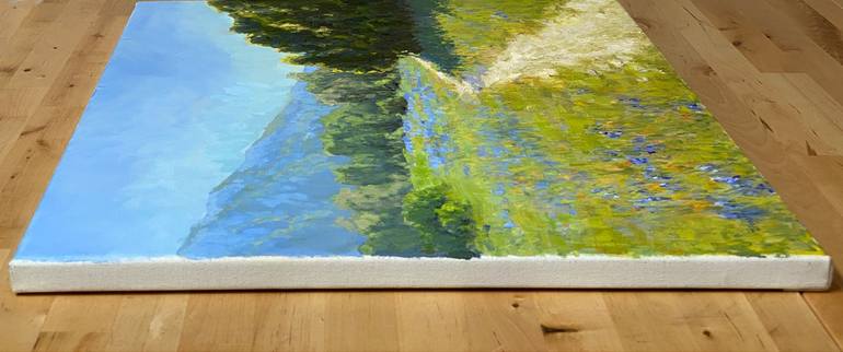 Original Expressionism Landscape Painting by Tatyana Fogarty