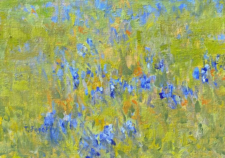 Original Expressionism Landscape Painting by Tatyana Fogarty