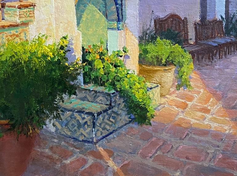 Original Impressionism Cities Painting by Tatyana Fogarty