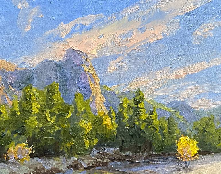 Original Fine Art Landscape Painting by Tatyana Fogarty