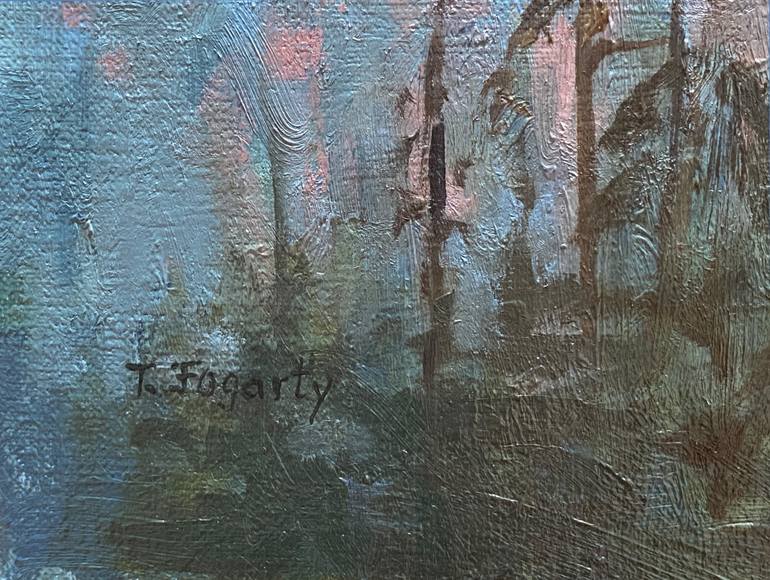Original Impressionism Landscape Painting by Tatyana Fogarty