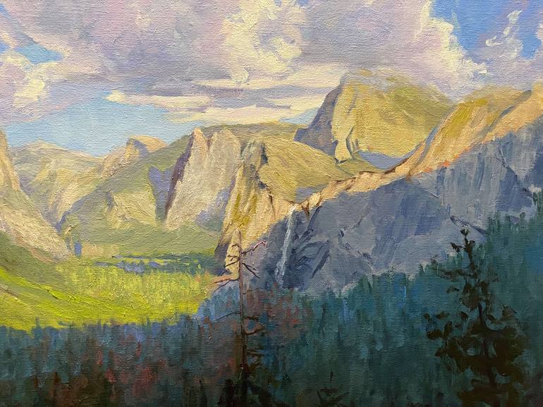 Original Impressionism Landscape Painting by Tatyana Fogarty